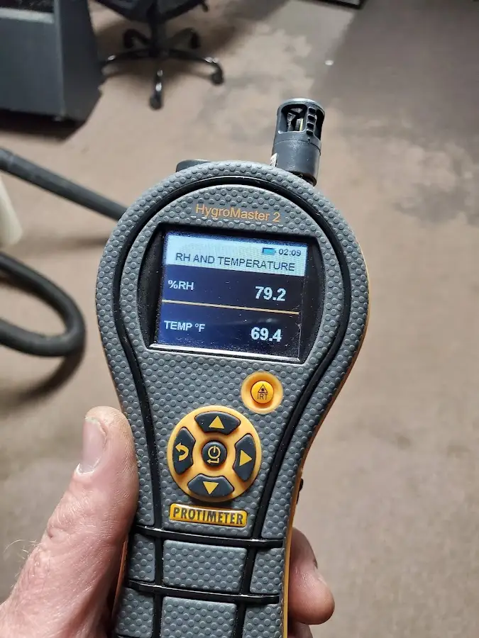 Moisture meter humidity assessment for Mold Remediation & Removal in Woodstock